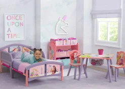 Toddler Beds*Delta Children Princess Plastic Toddler Bed