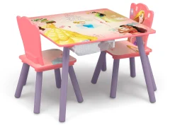 Table & Chair Sets|Table & Chair Sets*Delta Children Princess Table and Chair Set with Storage