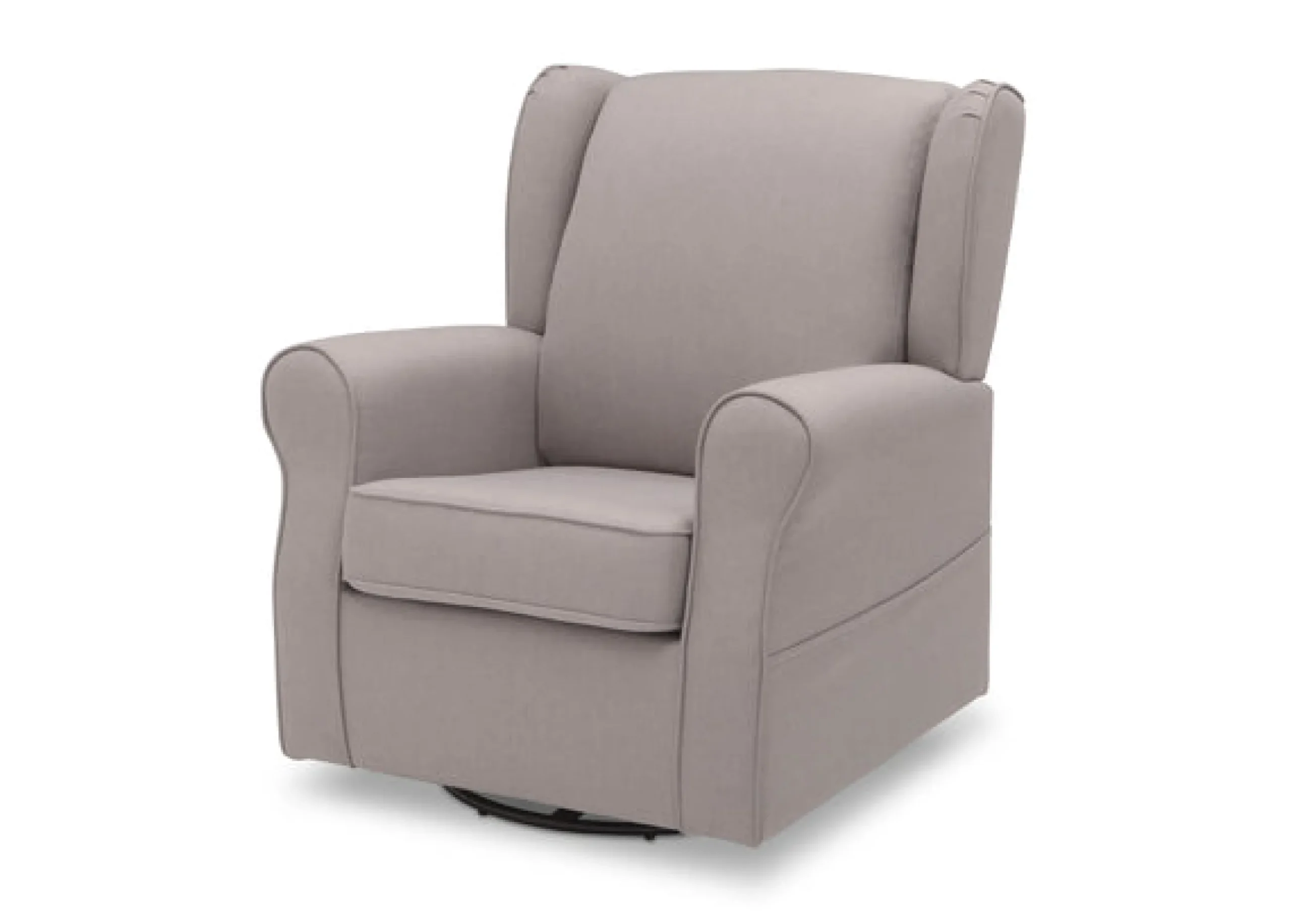 Gliders & Recliners*Delta Children Reston Nursery Glider Swivel Rocker Chair French Grey (1304)