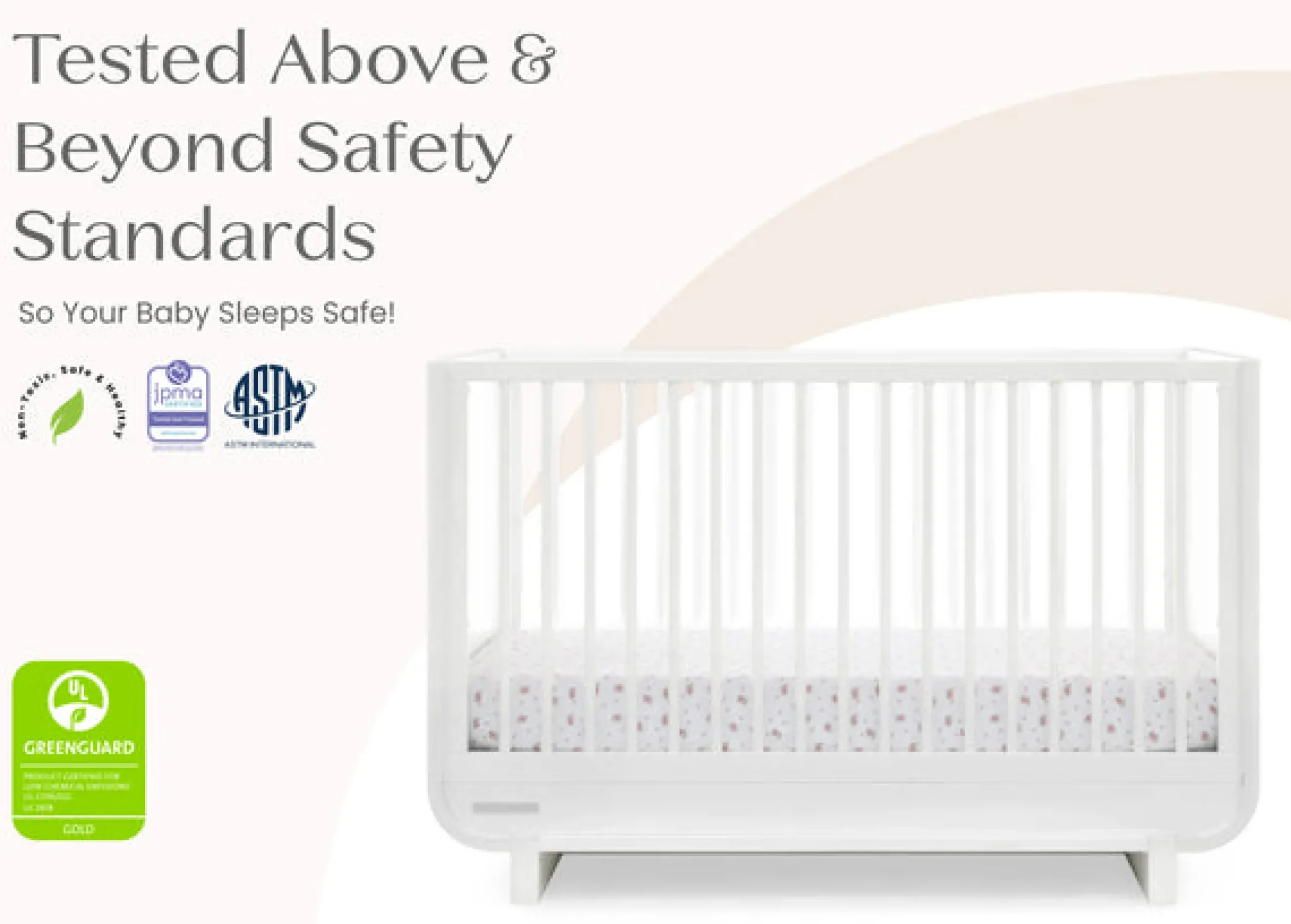 Baby Cribs*Delta Children Rhodes 4-in-1 Convertible Crib Bianca White (130)