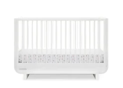 Baby Cribs*Delta Children Rhodes 4-in-1 Convertible Crib Bianca White (130)