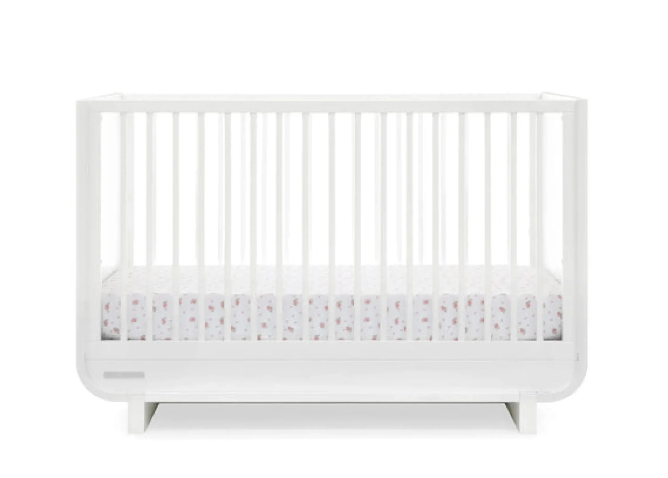 Baby Cribs*Delta Children Rhodes 4-in-1 Convertible Crib Bianca White (130)
