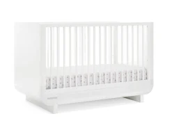 Baby Cribs*Delta Children Rhodes 4-in-1 Convertible Crib Bianca White (130)