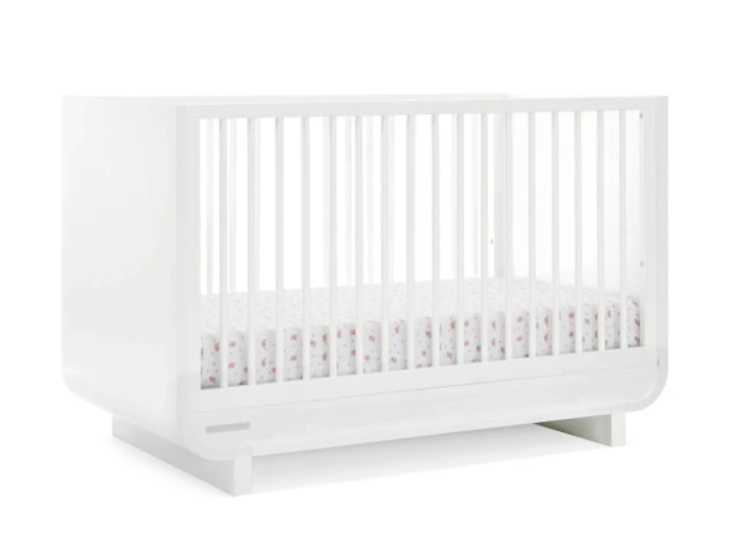 Baby Cribs*Delta Children Rhodes 4-in-1 Convertible Crib Bianca White (130)