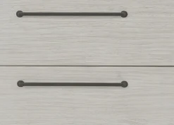 Dressers & Changing Tables|Dressers*Simmons Kids Rustic 3 Drawer Dresser with Interlocking Drawers Rustic Mist (1373)