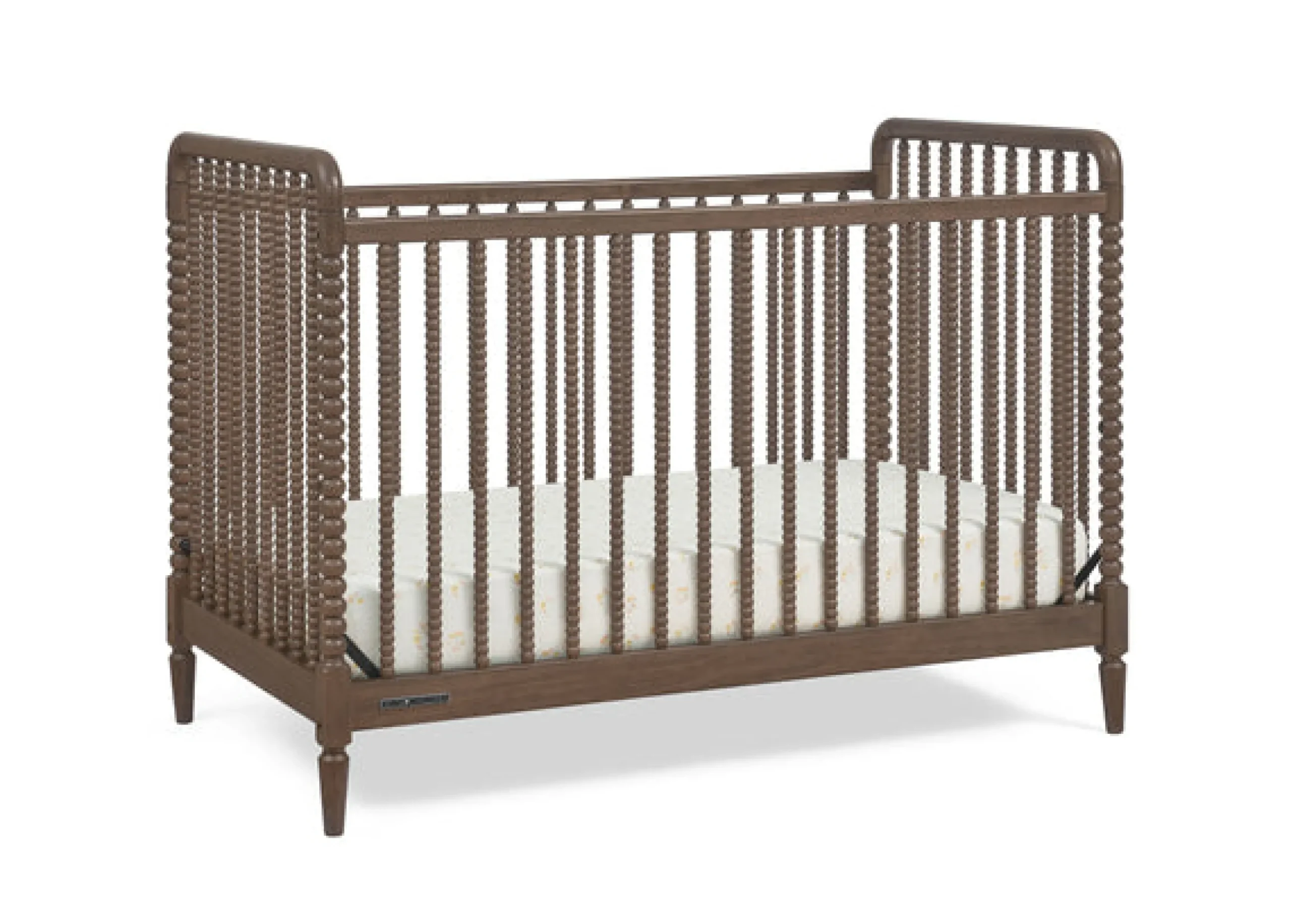 Baby Cribs*Delta Children Saint 4-in-1 Convertible Crib Teak Brown (1526)