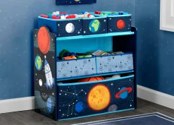 Toy Storage & Bookcases|Book & Toy Storage*Delta Children Space Adventures Design and Store Toy Organizer