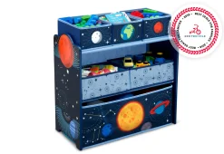 Toy Storage & Bookcases|Book & Toy Storage*Delta Children Space Adventures Design and Store Toy Organizer
