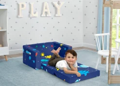 Kids’ Chairs*Delta Children Spaceship Cozee Flip Out Chair - 2-in-1 Convertible Chair to Lounger for Kids