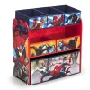 Toy Storage & Bookcases|Book & Toy Storage*Delta Children Spider-Man Multi-Bin Toy Organizer