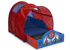 Toddler Beds*Delta Children Spider-Man Sleep and Play Toddler Bed with Tent