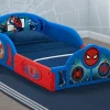 Toddler Beds*Delta Children Spider-Man Sleep and Play Toddler Bed with Built-In Guardrails
