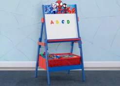 Easels*Delta Children Spidey and His Amazing Friends Wooden Activity Easel with Storage