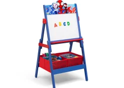 Easels*Delta Children Spidey and His Amazing Friends Wooden Activity Easel with Storage
