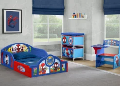 Toddler Beds*Delta Children Spidey and His Amazing Friends 3-Piece Toddler Bedroom Set