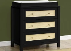 Dressers & Changing Tables|Dressers*Simmons Kids Theo 3 Drawer Dresser with Changing Top