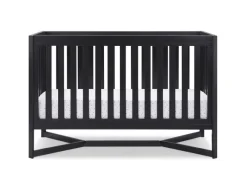 Baby Cribs*Delta Children Tribeca 4-in-1 Convertible Crib Midnight Grey (1360)