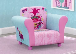 Kids’ Chairs*Delta Children Trolls World Tour Upholstered Chair