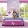 Twin Beds*Delta Children Unicorn Upholstered Twin Bed
