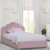 Twin Beds*Delta Children Upholstered Twin Bed
