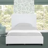 Twin Beds*Delta Children Upholstered Twin Bed with Headboard