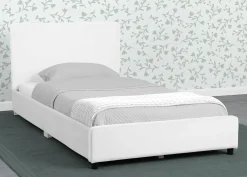 Twin Beds*Delta Children Upholstered Twin Bed with Headboard
