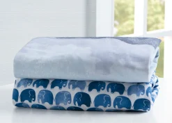 Crib Sheets & Bedding|Crib Sheets & Bedding*Delta Children Watercolor Elephant Fitted Crib Sheets - 2 Pack