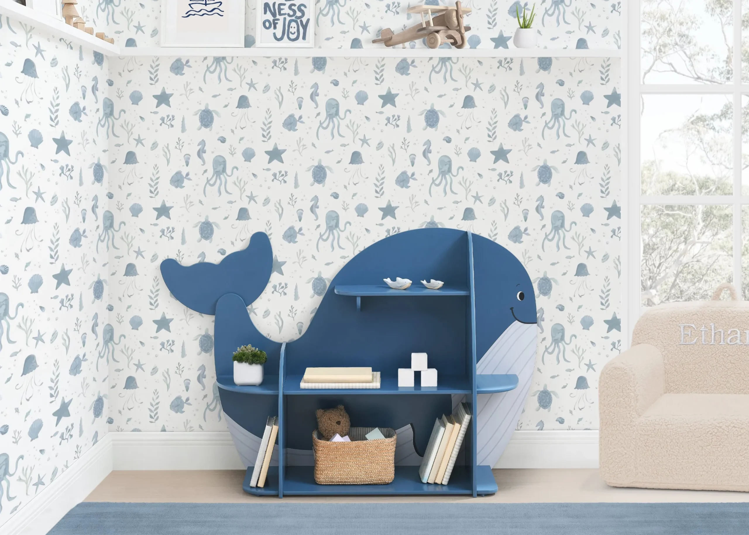Bookcases|Toy Storage & Bookcases*Delta Children Whale Bookcase