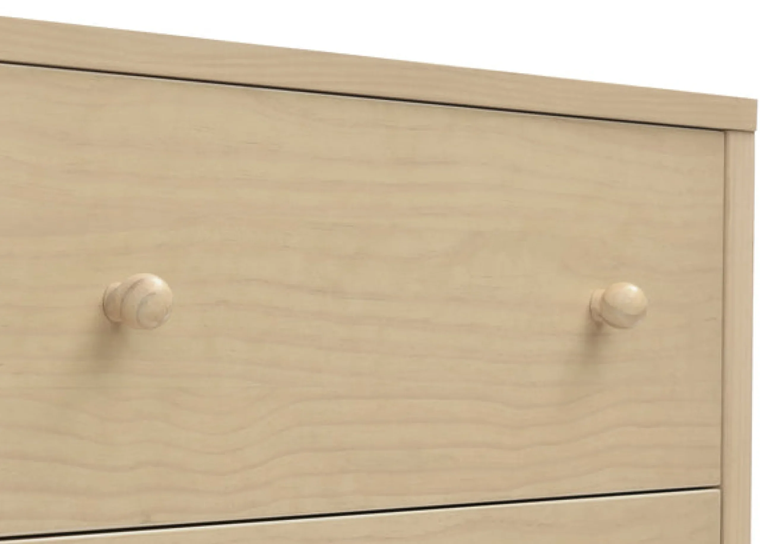 Dressers & Changing Tables|Dressers*Delta Children William 3 Drawer Dresser with Changing Top and Interlocking Drawers Natural Sandstone (1544)