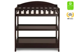 Dressers & Changing Tables|Dressers*Delta Children Wilmington Changing Table with Pad Dark Chocolate (207)
